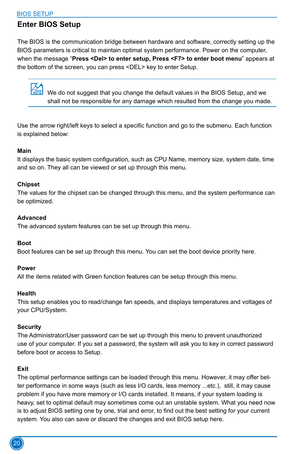 Enter bios setup | Foxconn H81MXV Series User Manual | Page 27 / 64