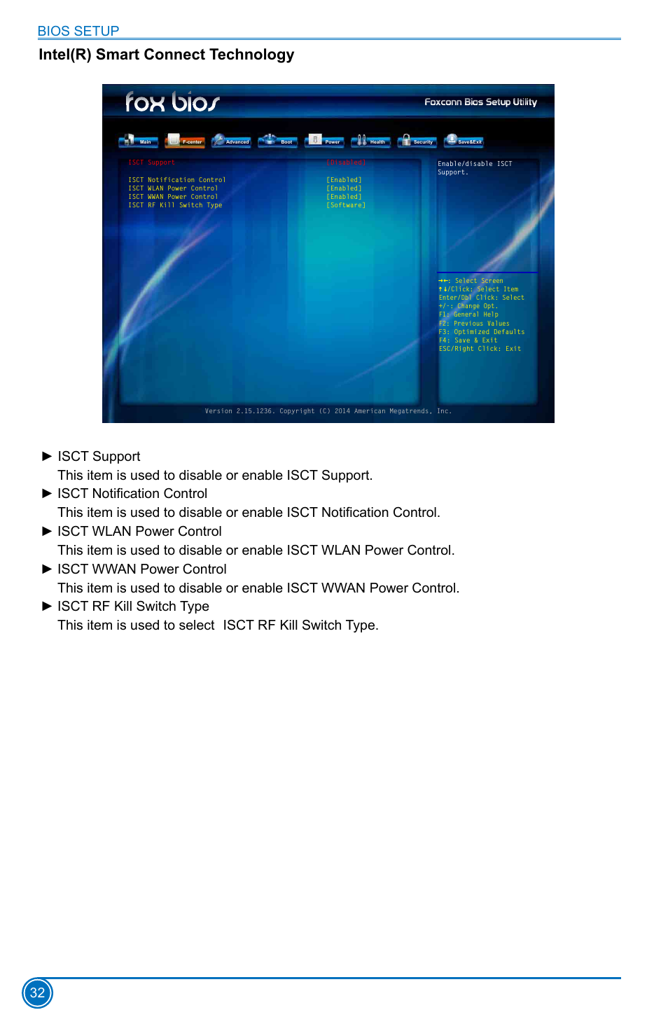 Intel(r) smart connect technology | Foxconn H97M Plus User Manual | Page 39 / 81