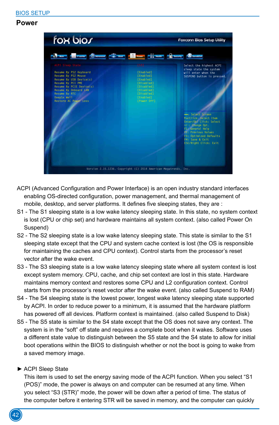 Power | Foxconn H97M Plus User Manual | Page 49 / 81