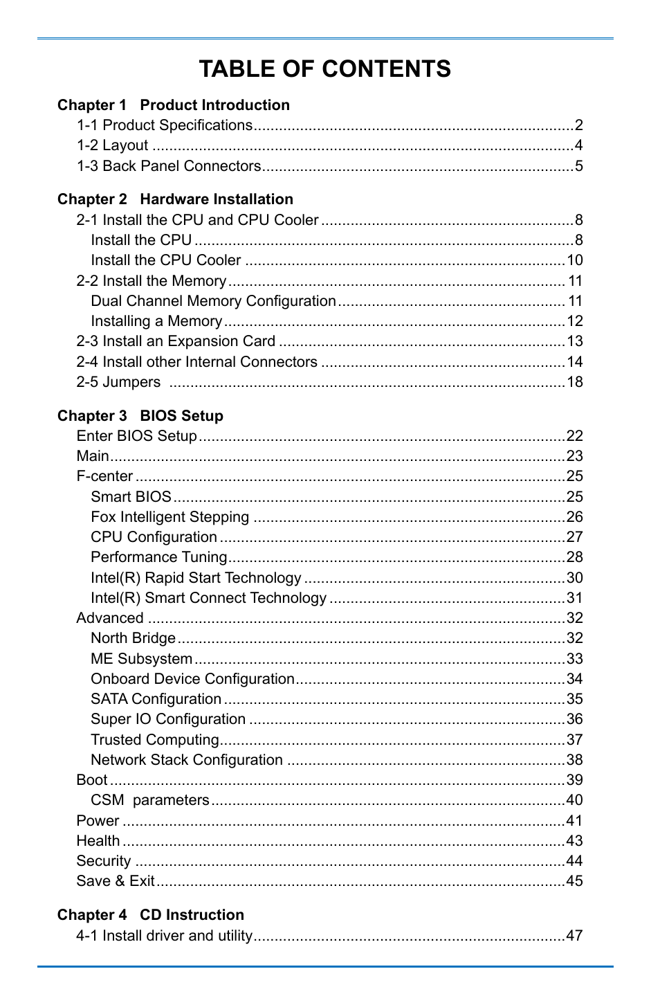 Foxconn H97M Plus User Manual | Page 6 / 81