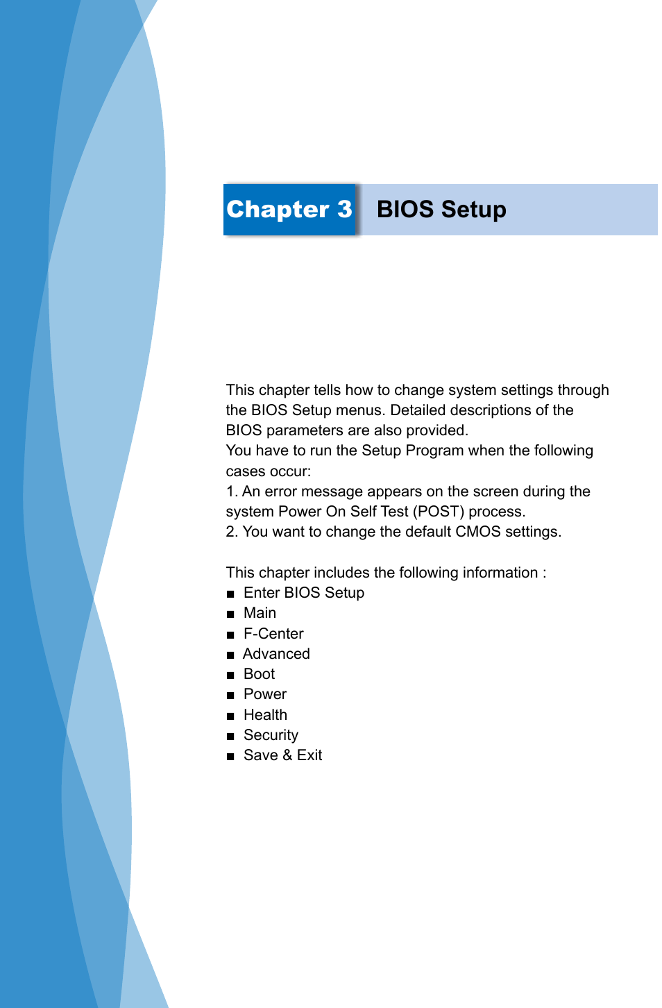 Chapter 3 bios setup | Foxconn B75M User Manual | Page 27 / 106