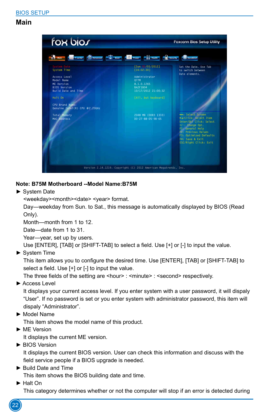 Main | Foxconn B75M User Manual | Page 29 / 106