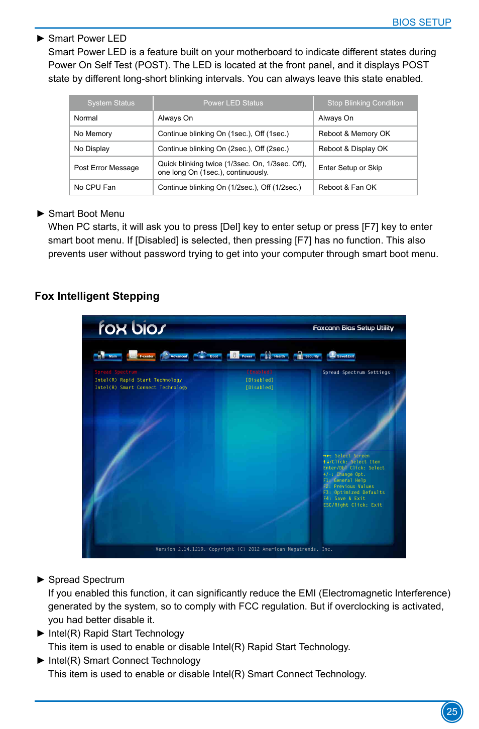 Fox intelligent stepping | Foxconn B75M User Manual | Page 32 / 106