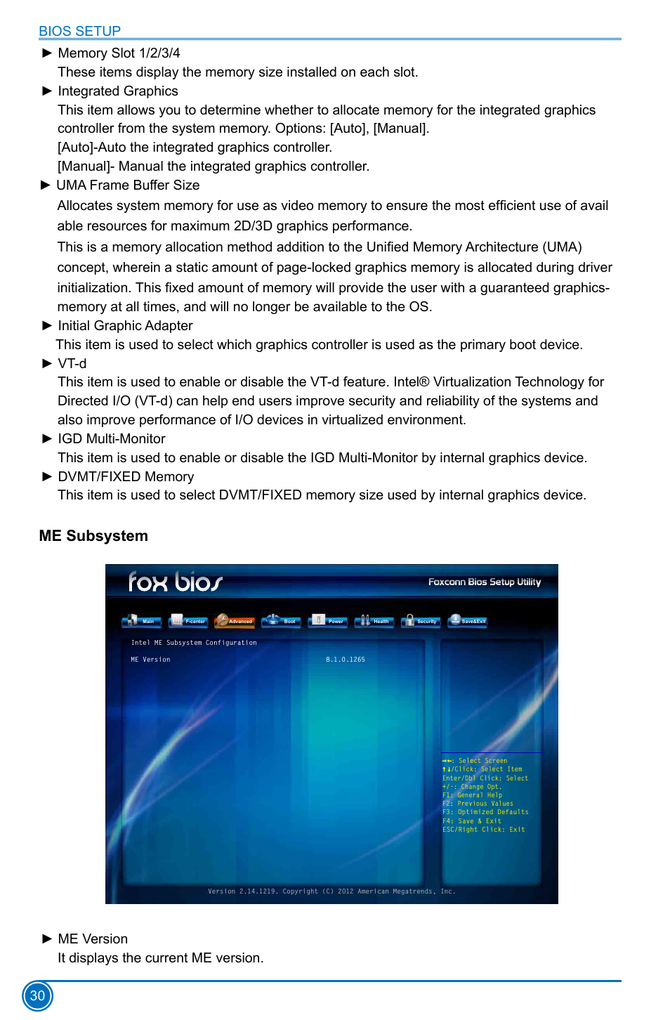 Me subsystem | Foxconn B75M User Manual | Page 37 / 106