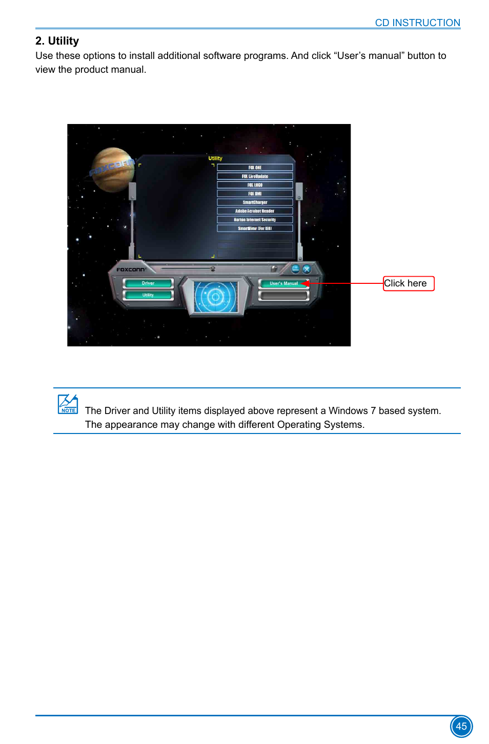 Utility | Foxconn B75M User Manual | Page 52 / 106