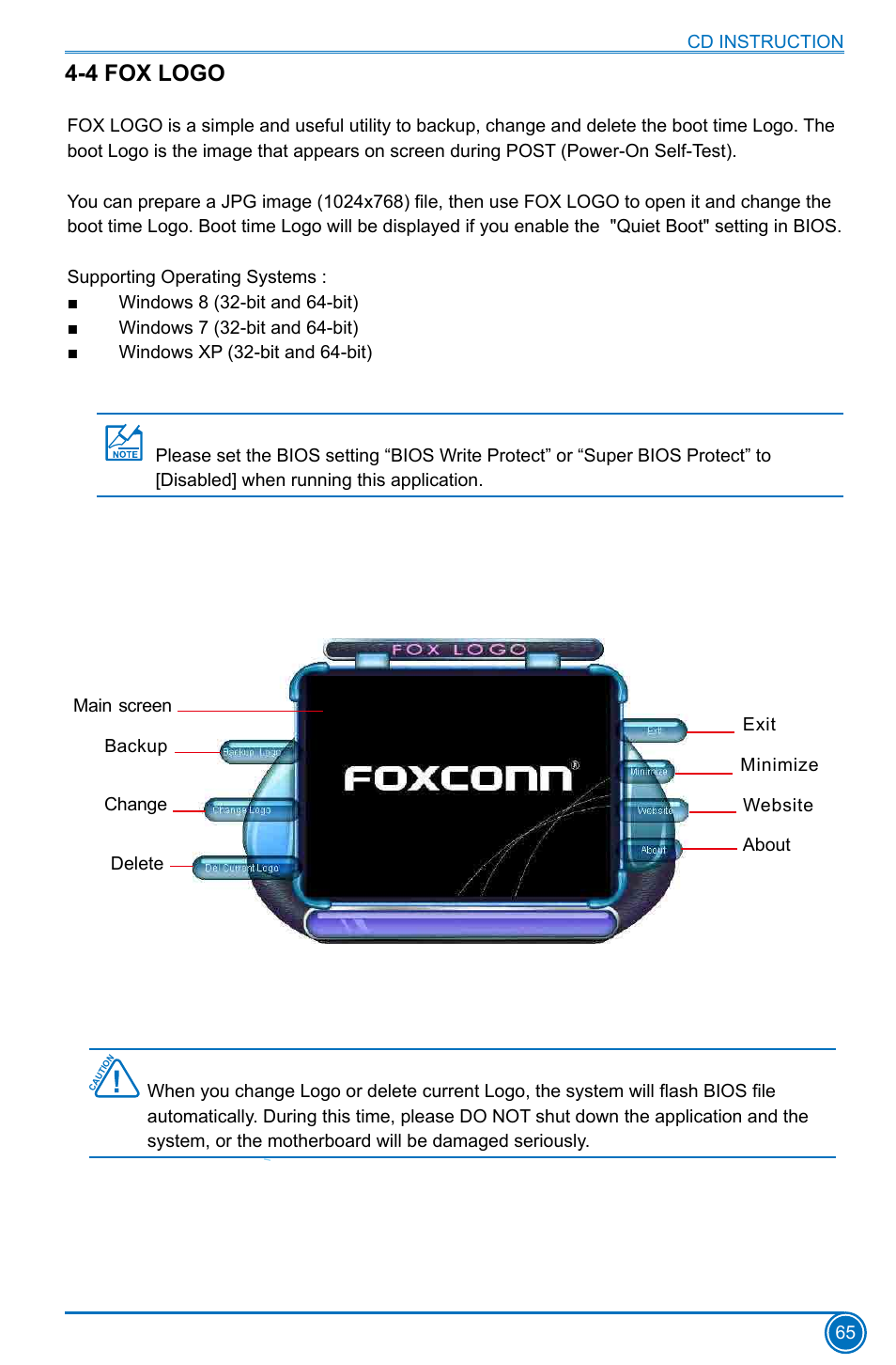 4 fox logo | Foxconn B75M User Manual | Page 72 / 106