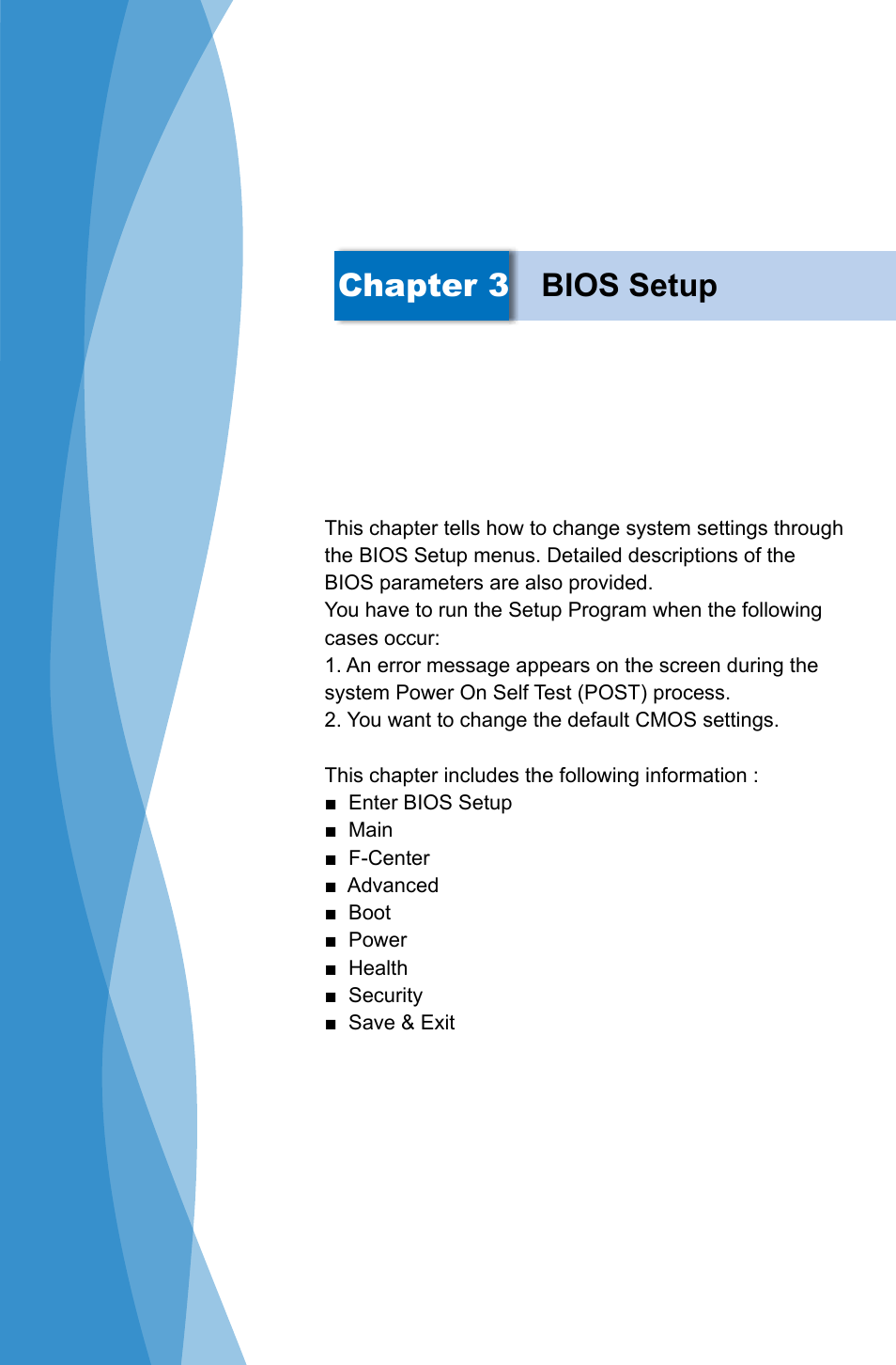 Chapter 3 bios setup | Foxconn H61MD Series User Manual | Page 26 / 71