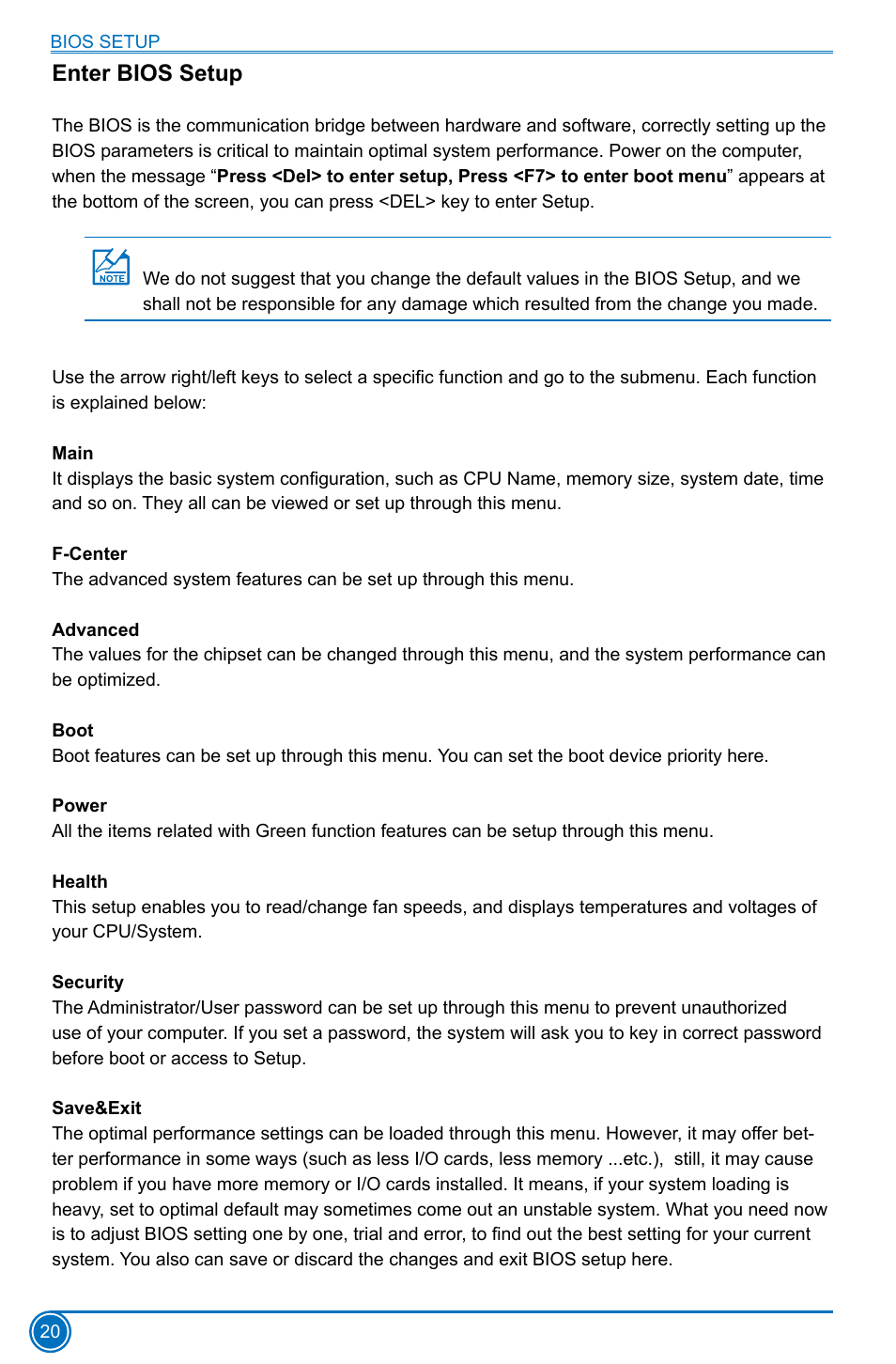 Enter bios setup | Foxconn H61MD Series User Manual | Page 27 / 71