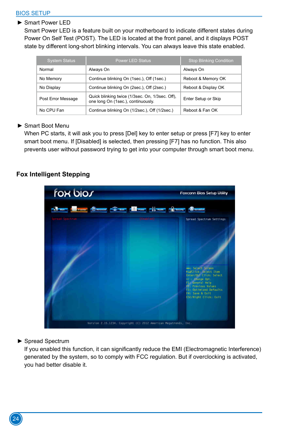Fox intelligent stepping | Foxconn H61MD Series User Manual | Page 31 / 71