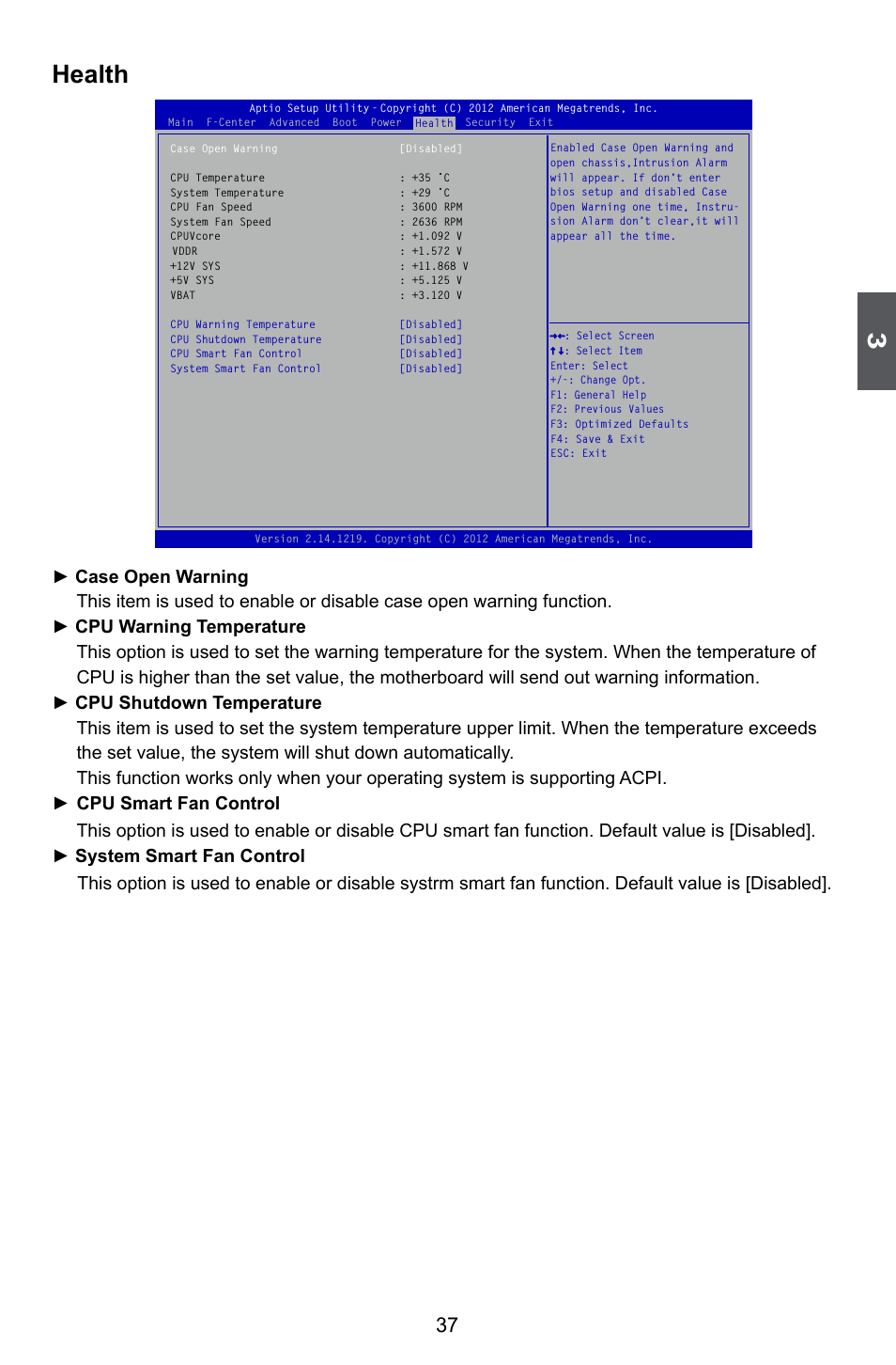 Health | Foxconn H67MP Series User Manual | Page 44 / 108