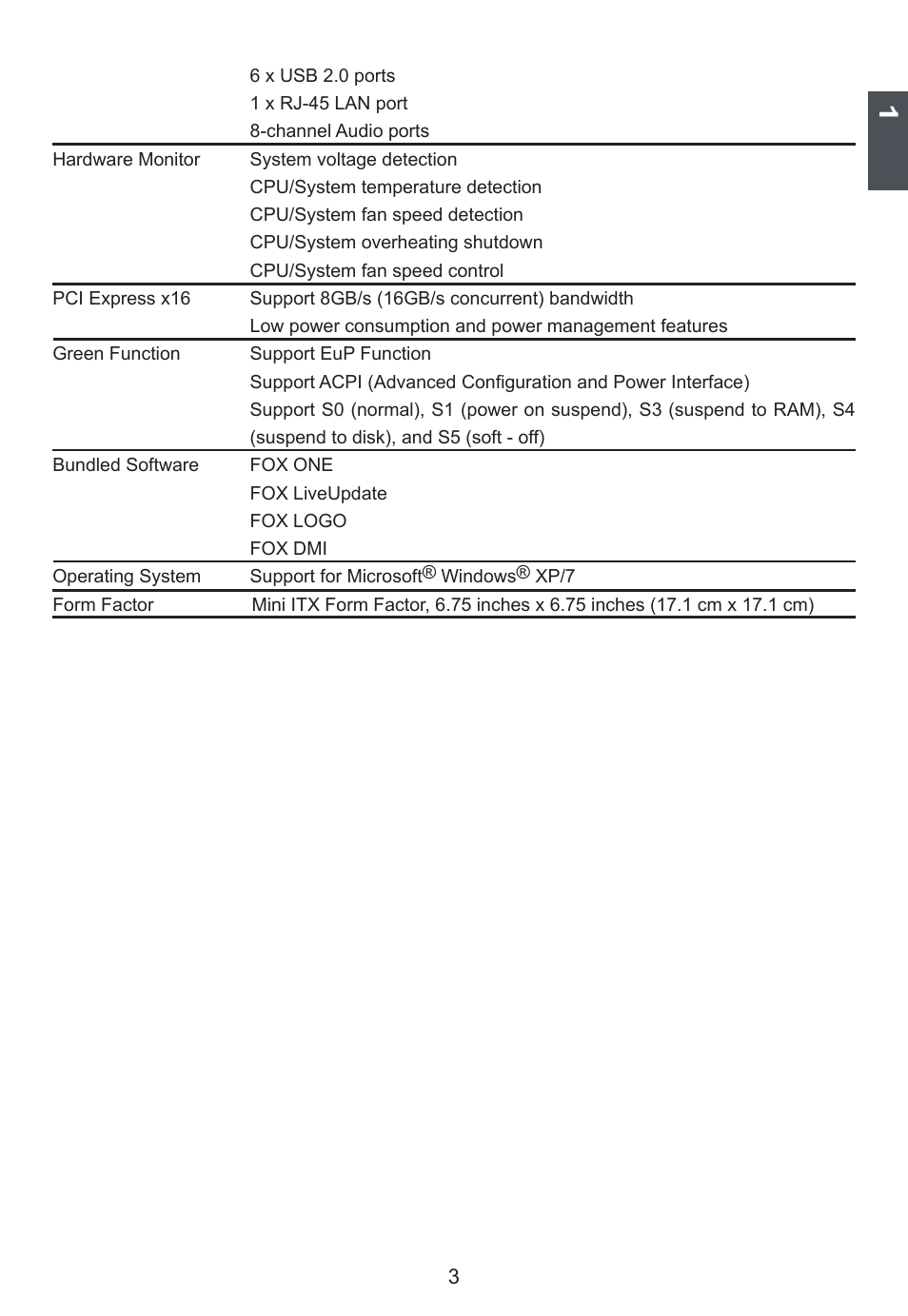 Foxconn H67S User Manual | Page 10 / 73