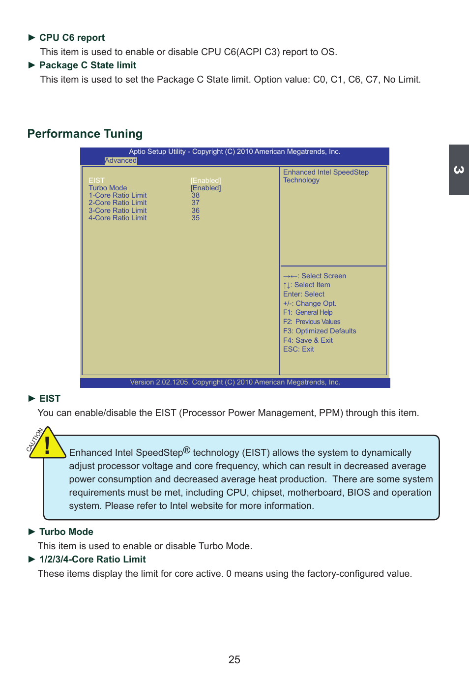 Performance tuning | Foxconn H67S User Manual | Page 32 / 73