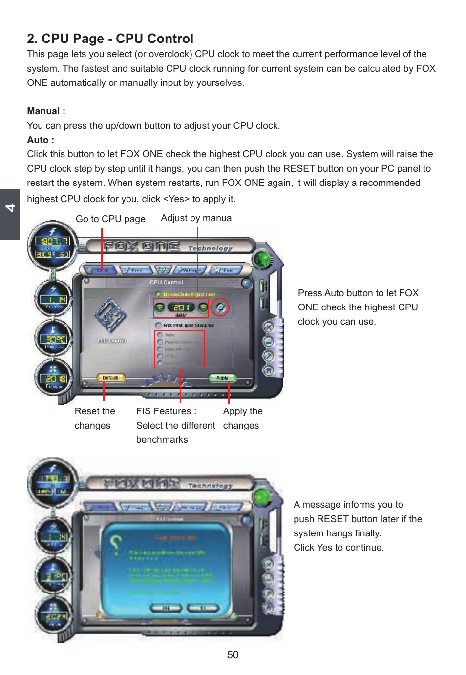 Cpu page - cpu control | Foxconn H67S User Manual | Page 57 / 73