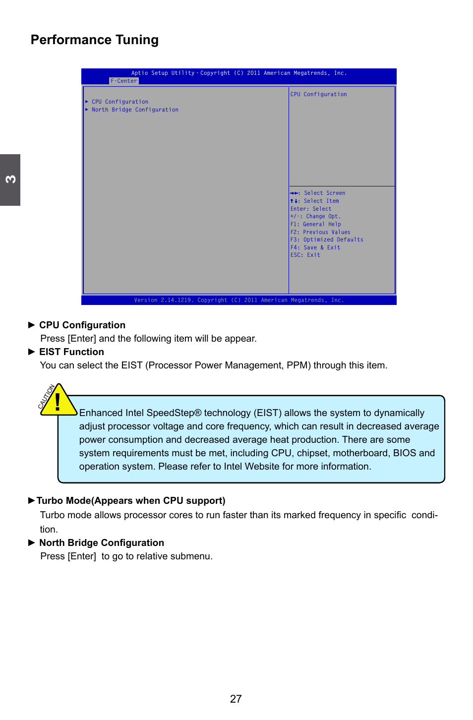 Performance tuning | Foxconn H77M Series User Manual | Page 34 / 106