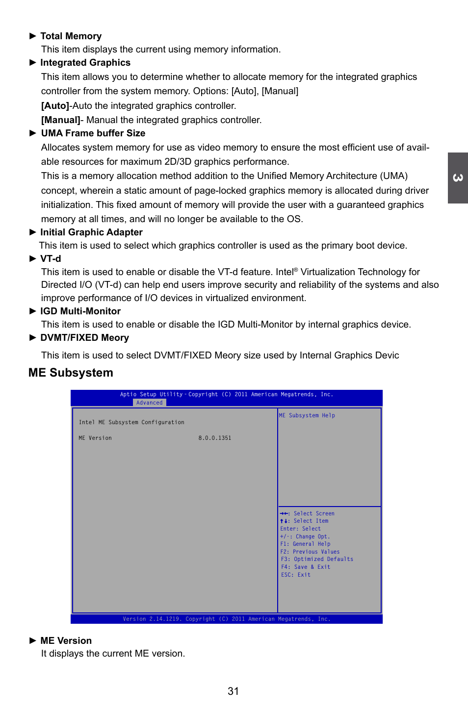 Me subsystem | Foxconn H77M Series User Manual | Page 38 / 106