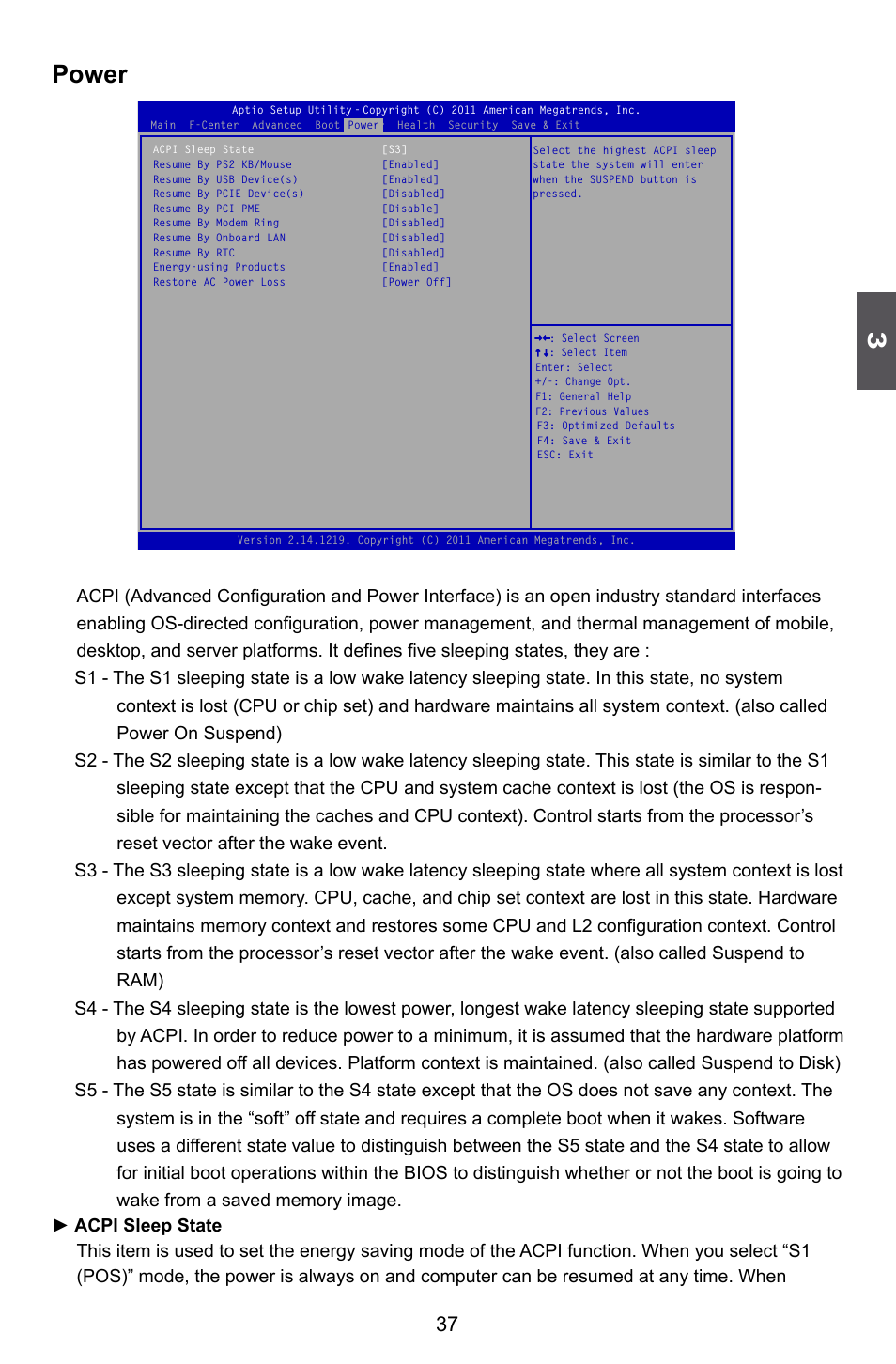 Power | Foxconn H77M Series User Manual | Page 44 / 106