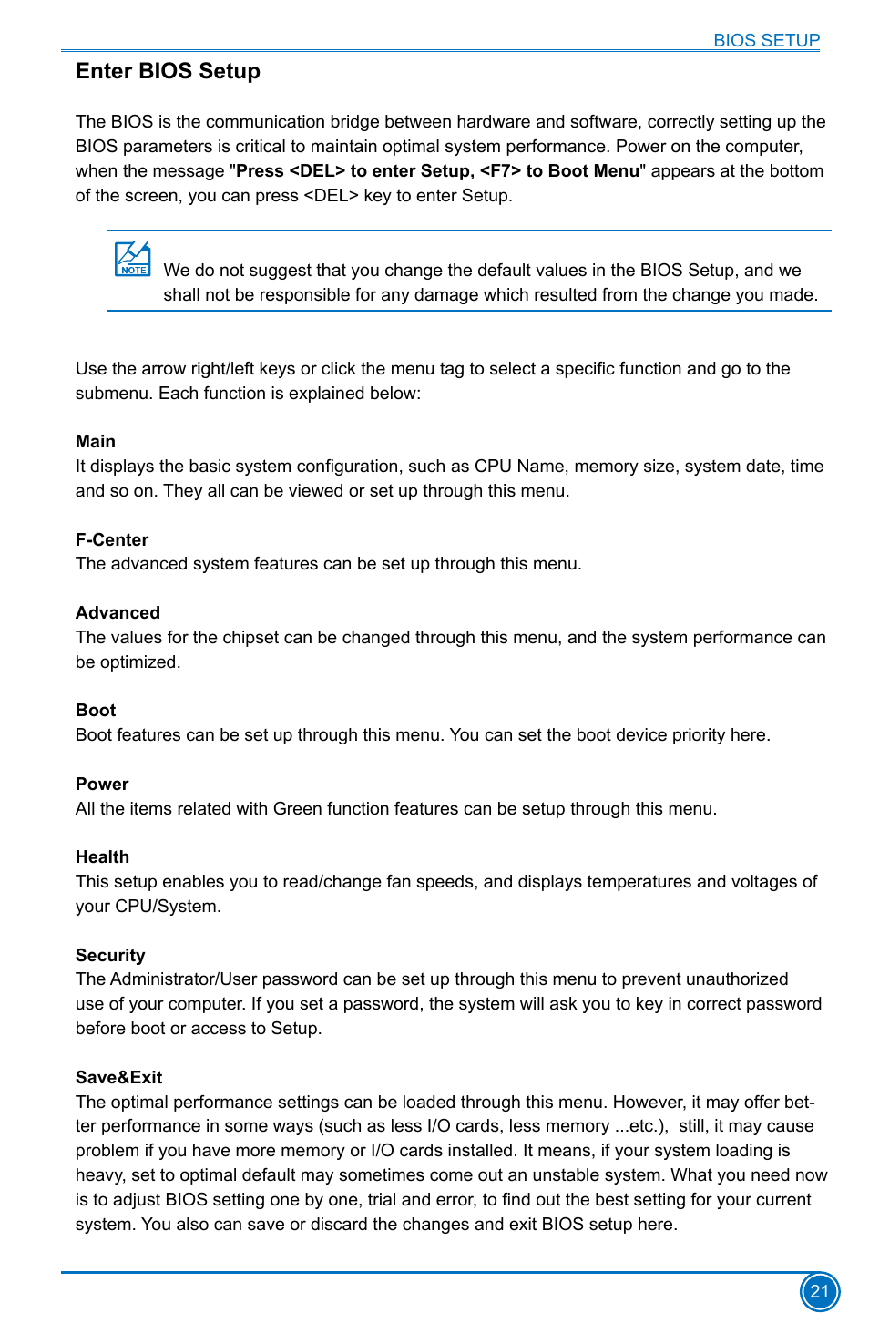 Enter bios setup | Foxconn H77MXV Series User Manual | Page 28 / 106