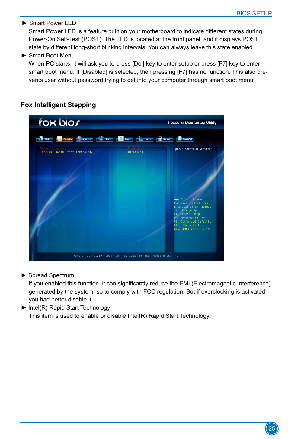 Fox intelligent stepping | Foxconn H77MXV Series User Manual | Page 32 / 106