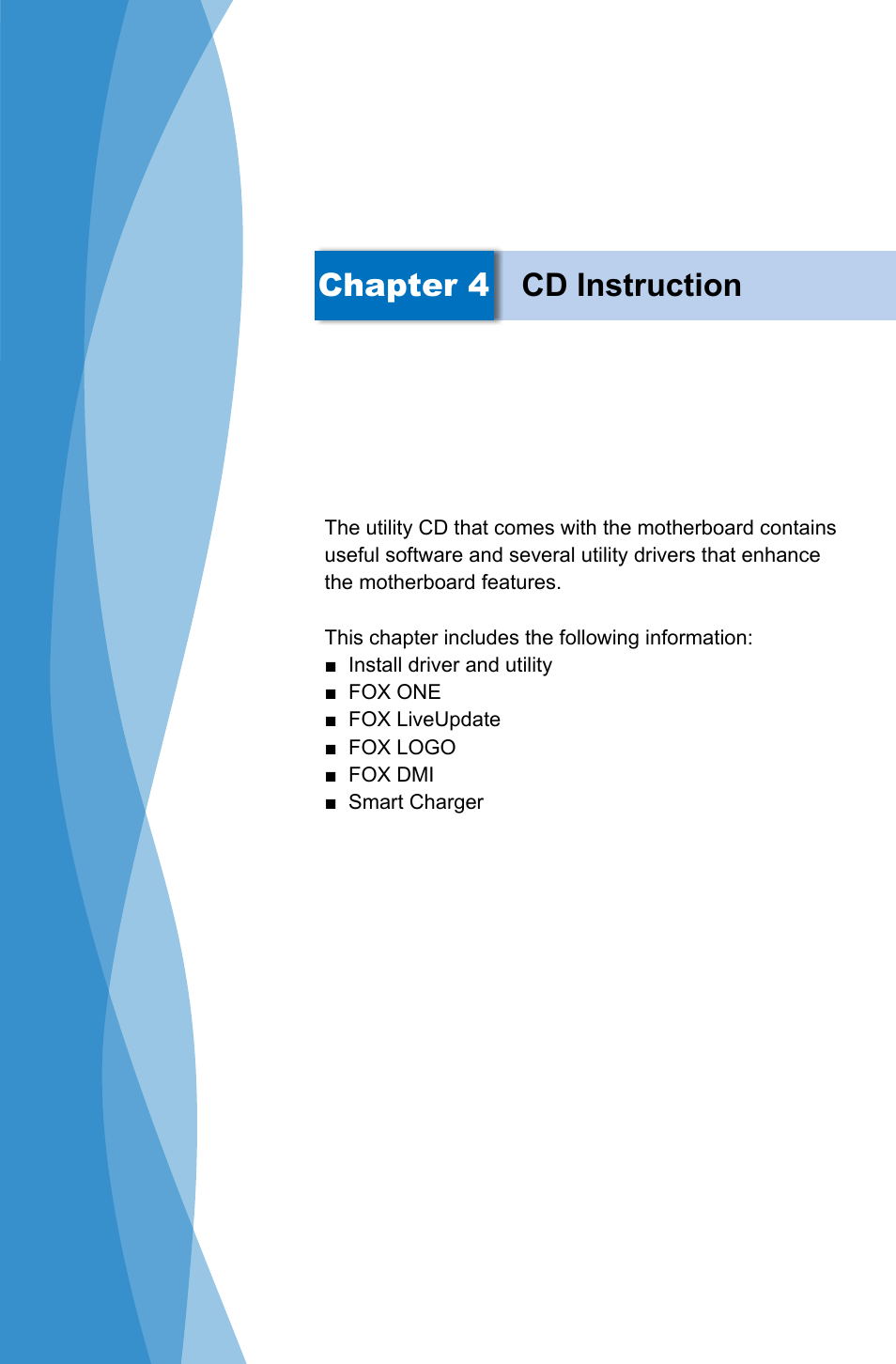 Chapter 4 cd instruction | Foxconn H77MXV Series User Manual | Page 50 / 106