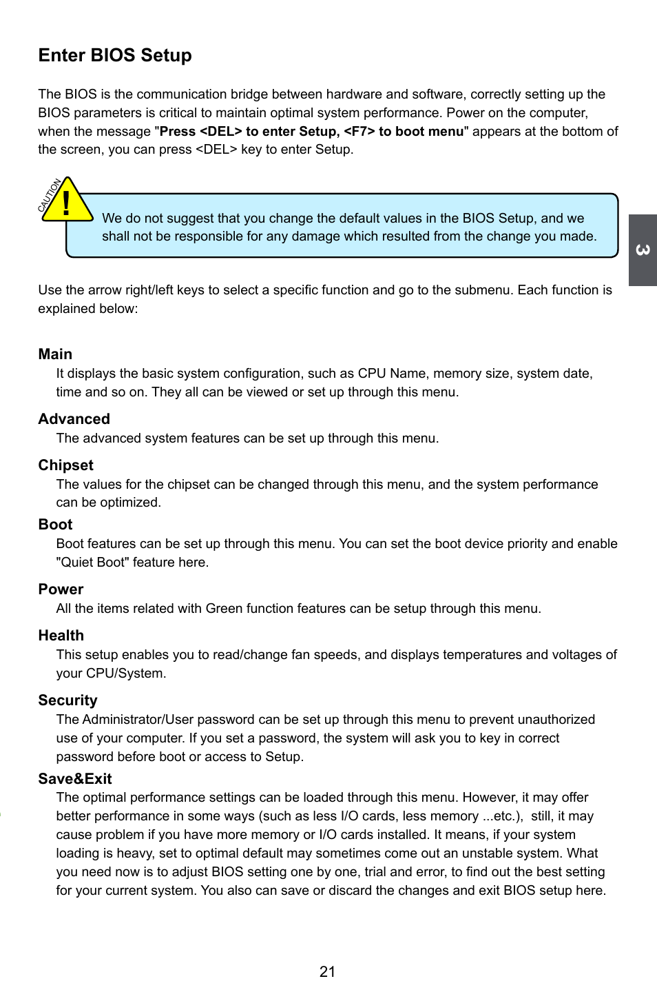 Enter bios setup | Foxconn P67A Series User Manual | Page 28 / 115