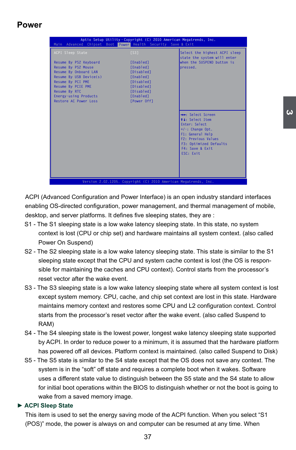 Power | Foxconn P67A Series User Manual | Page 44 / 115