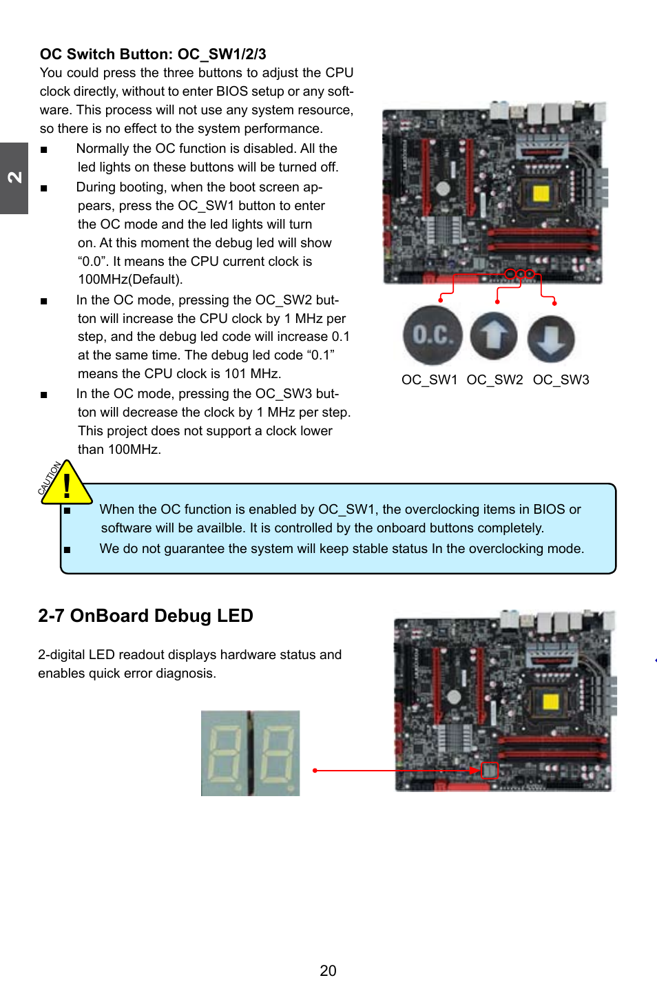 7 onboard debug led | Foxconn Rattler User Manual | Page 27 / 111