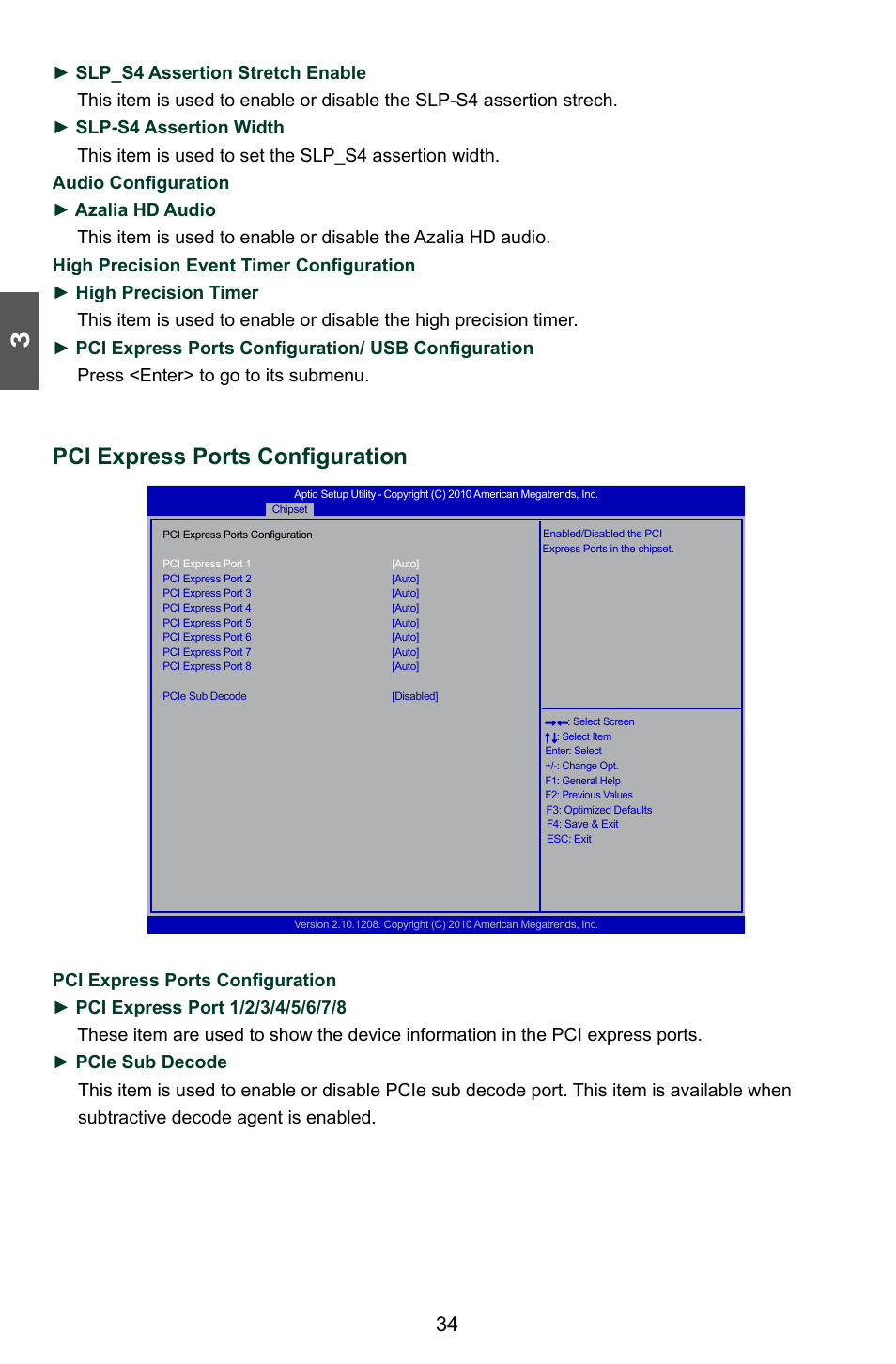 Pci express ports configuration | Foxconn Rattler User Manual | Page 41 / 111