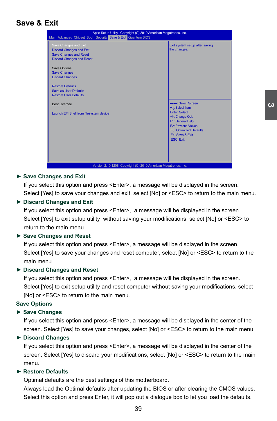 Save & exit | Foxconn Rattler User Manual | Page 46 / 111