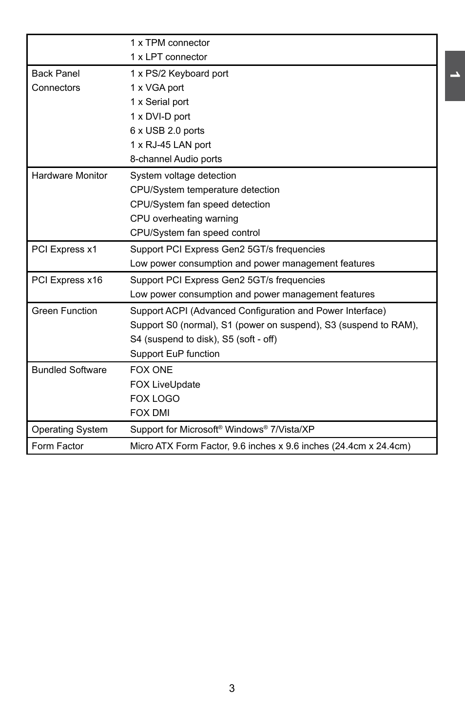 Foxconn Q67M-S User Manual | Page 10 / 110