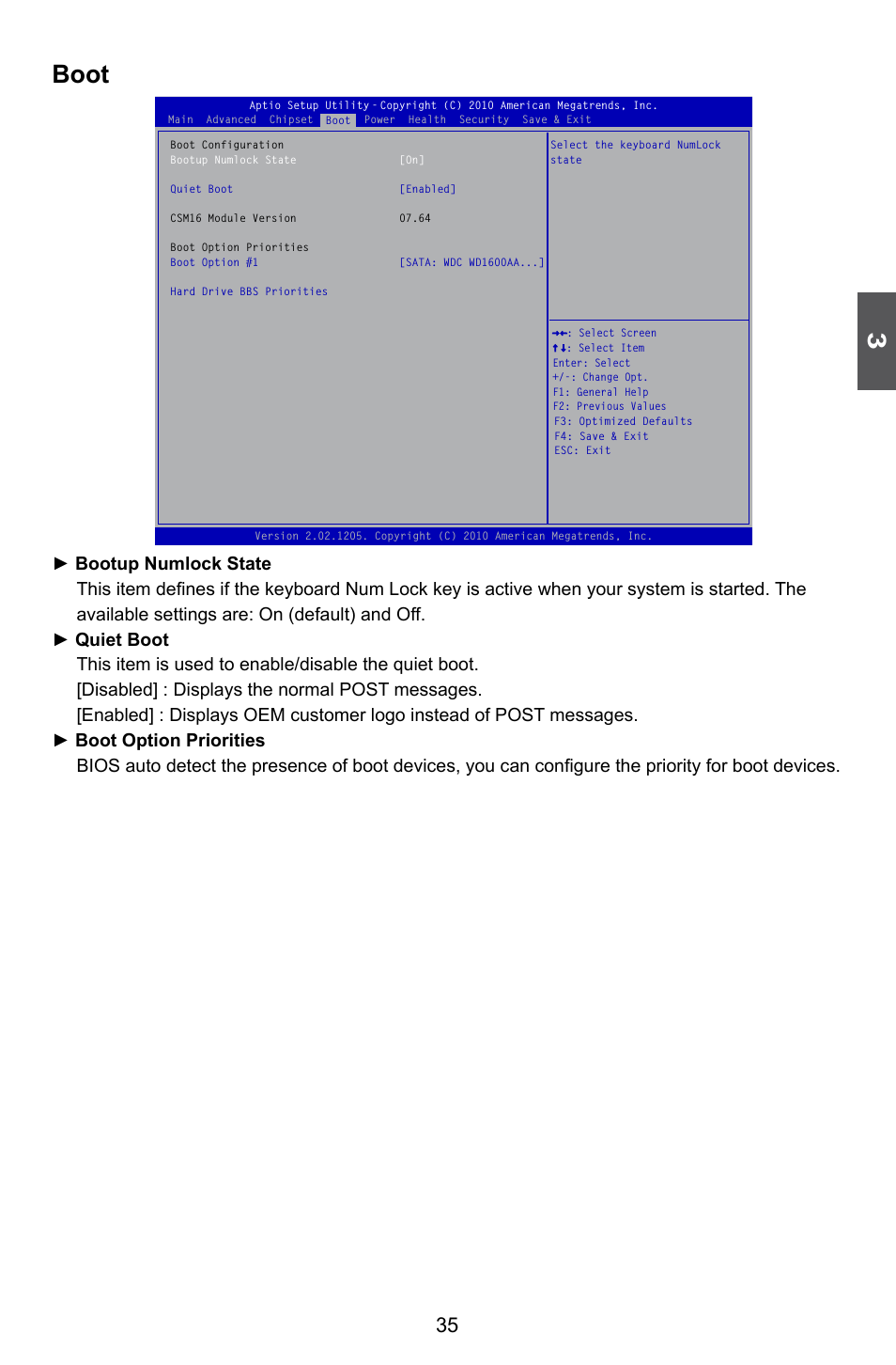 Boot | Foxconn Q67M-S User Manual | Page 42 / 110