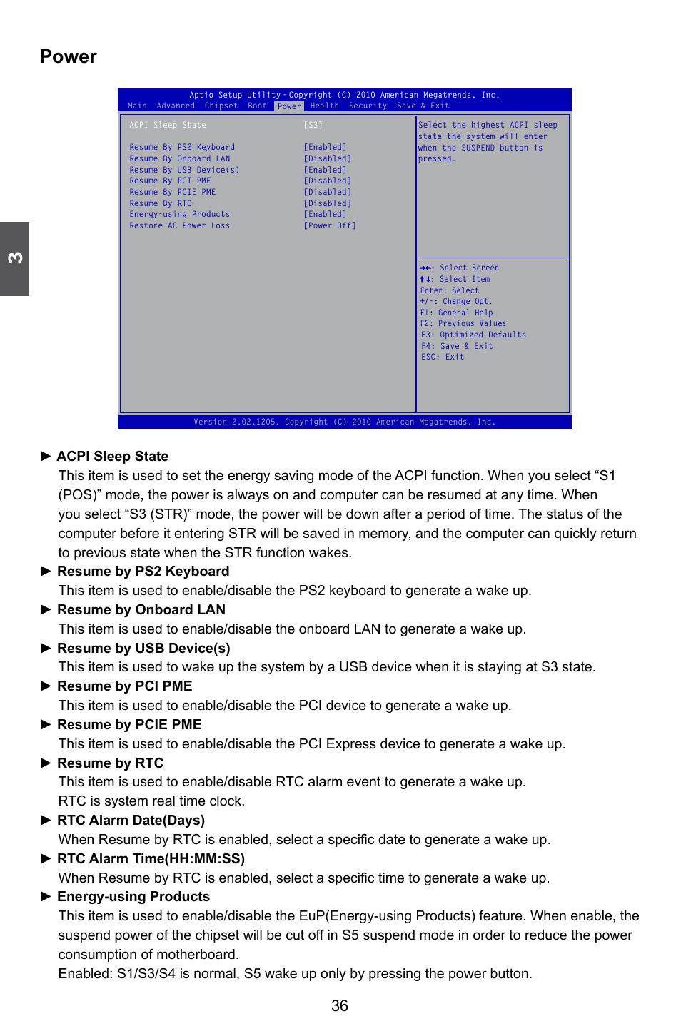 Power | Foxconn Q67M-S User Manual | Page 43 / 110