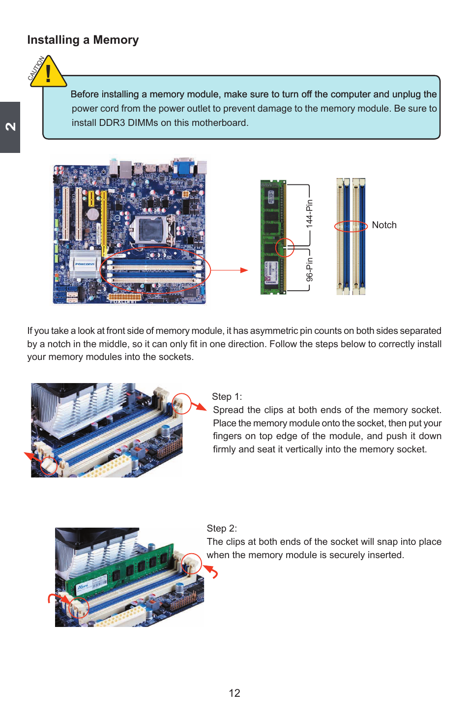 Foxconn Q77M User Manual | Page 19 / 107