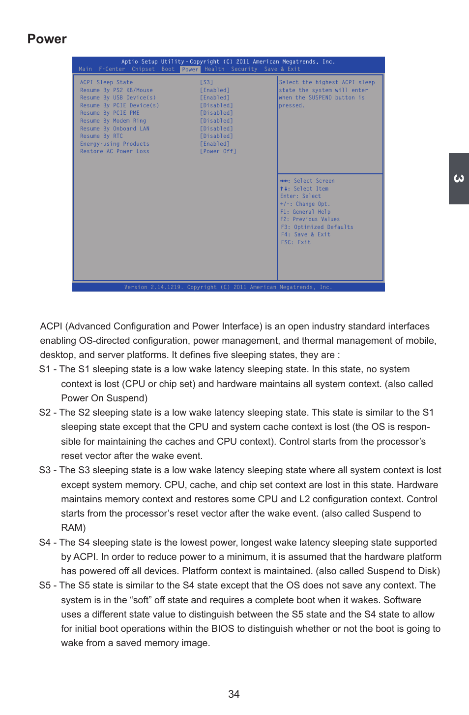 Power | Foxconn Q77M User Manual | Page 41 / 107