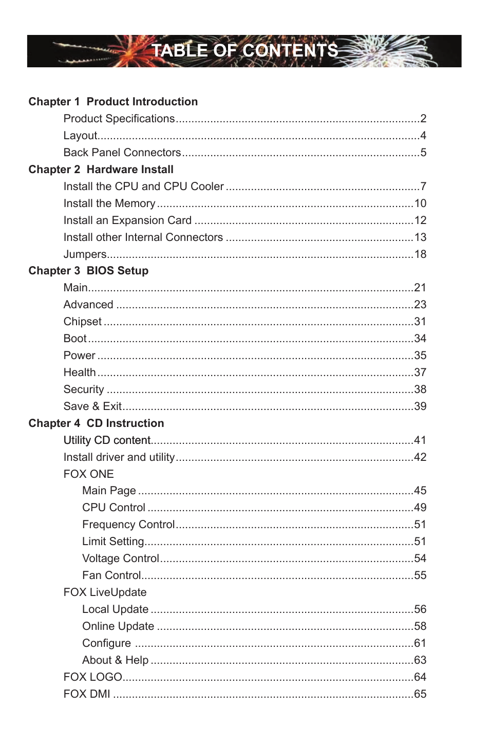 Foxconn Q77M User Manual | Page 6 / 107