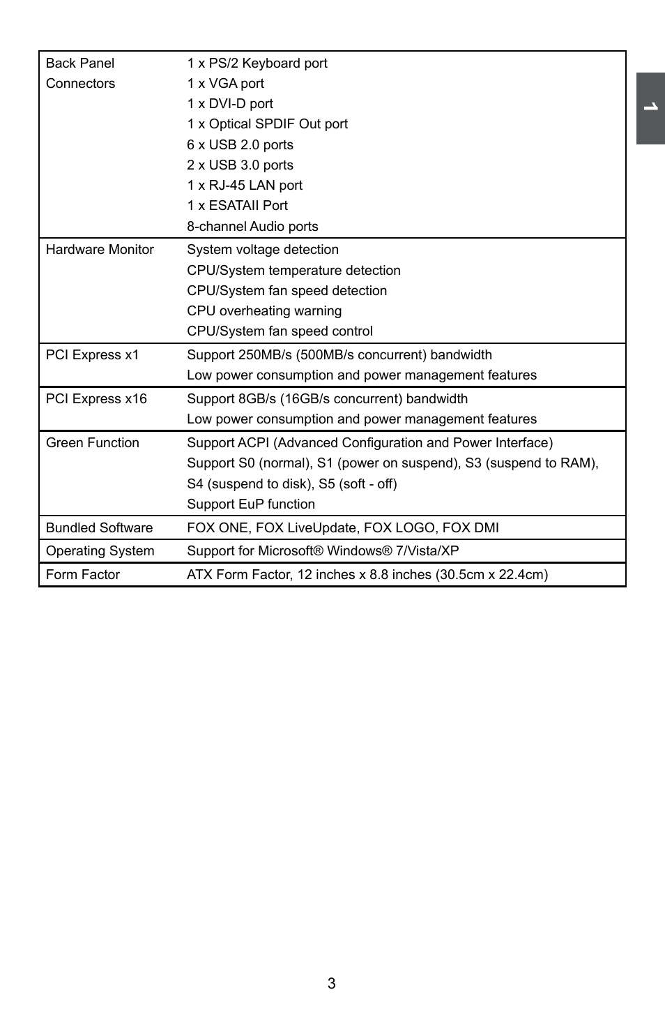 Foxconn Z68A-S User Manual | Page 10 / 129