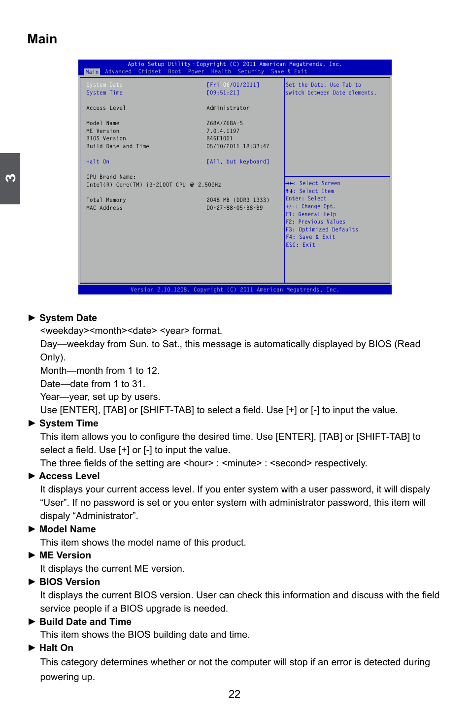 Main | Foxconn Z68A-S User Manual | Page 29 / 129