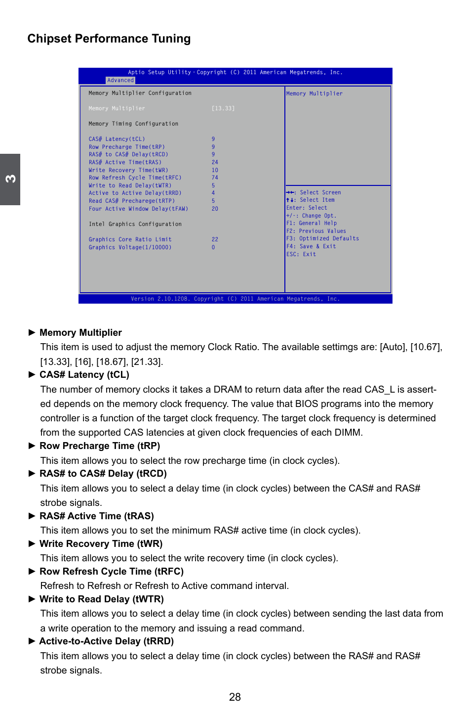 Chipset performance tuning | Foxconn Z68A-S User Manual | Page 35 / 129