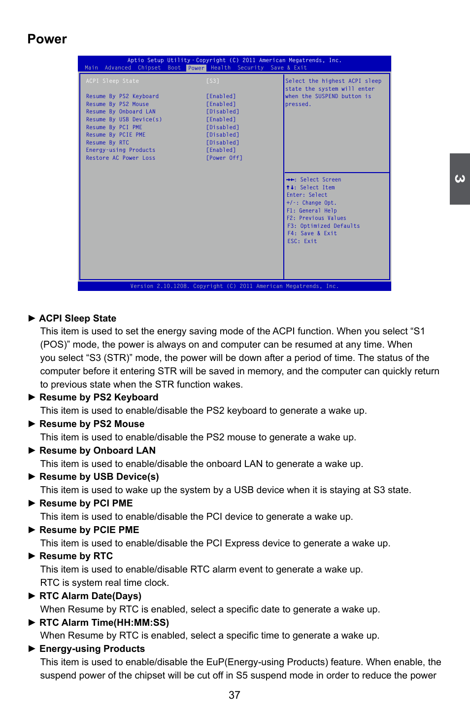 Power | Foxconn Z68A-S User Manual | Page 44 / 129
