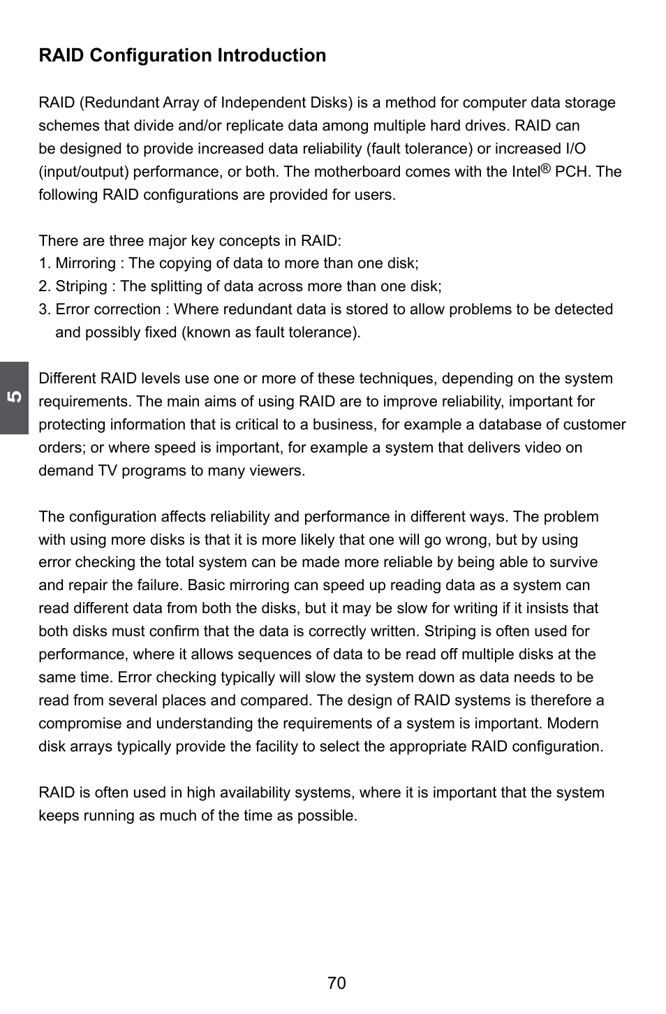 Raid configuration introduction | Foxconn Z68A-S User Manual | Page 77 / 129