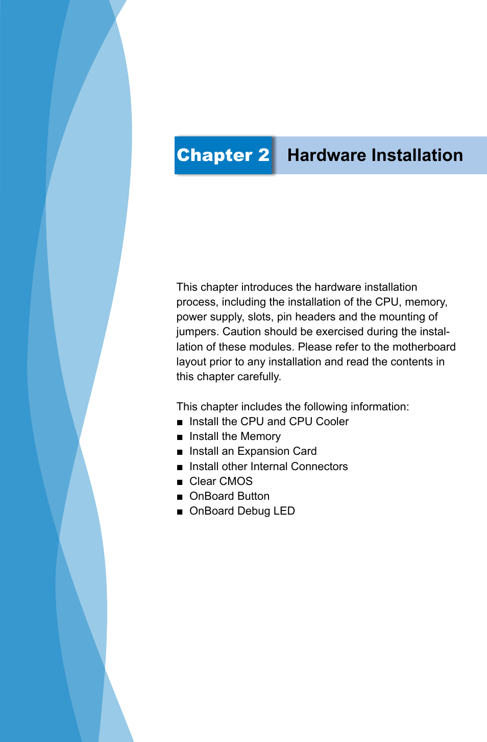 Chapter 2 hardware installation | Foxconn Z75M-S User Manual | Page 14 / 111