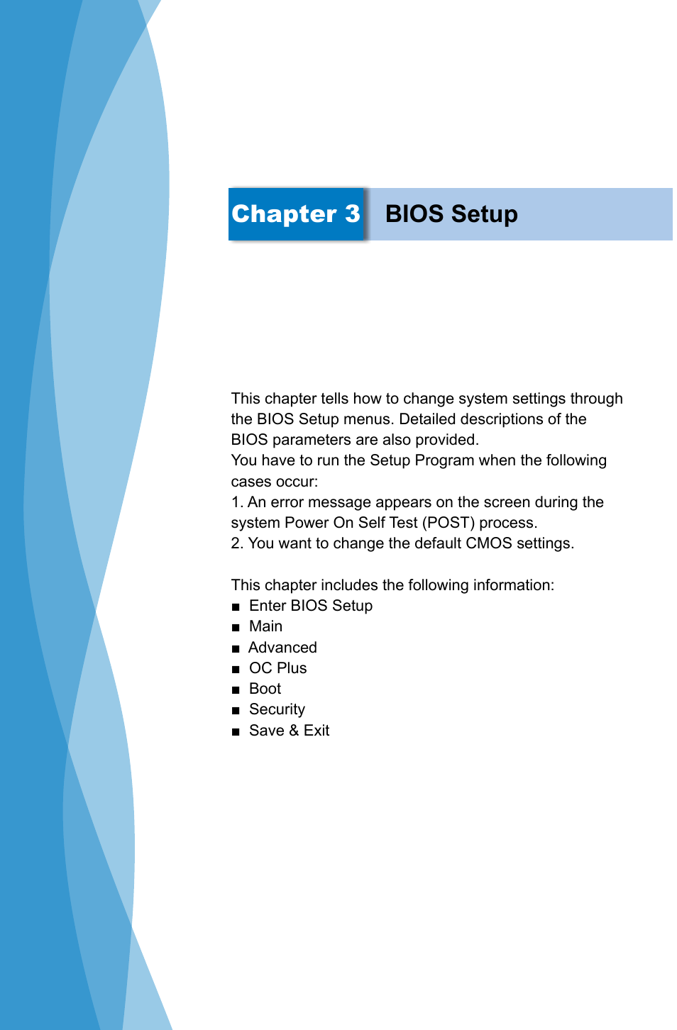 Chapter 3 bios setup | Foxconn Z75M-S User Manual | Page 27 / 111