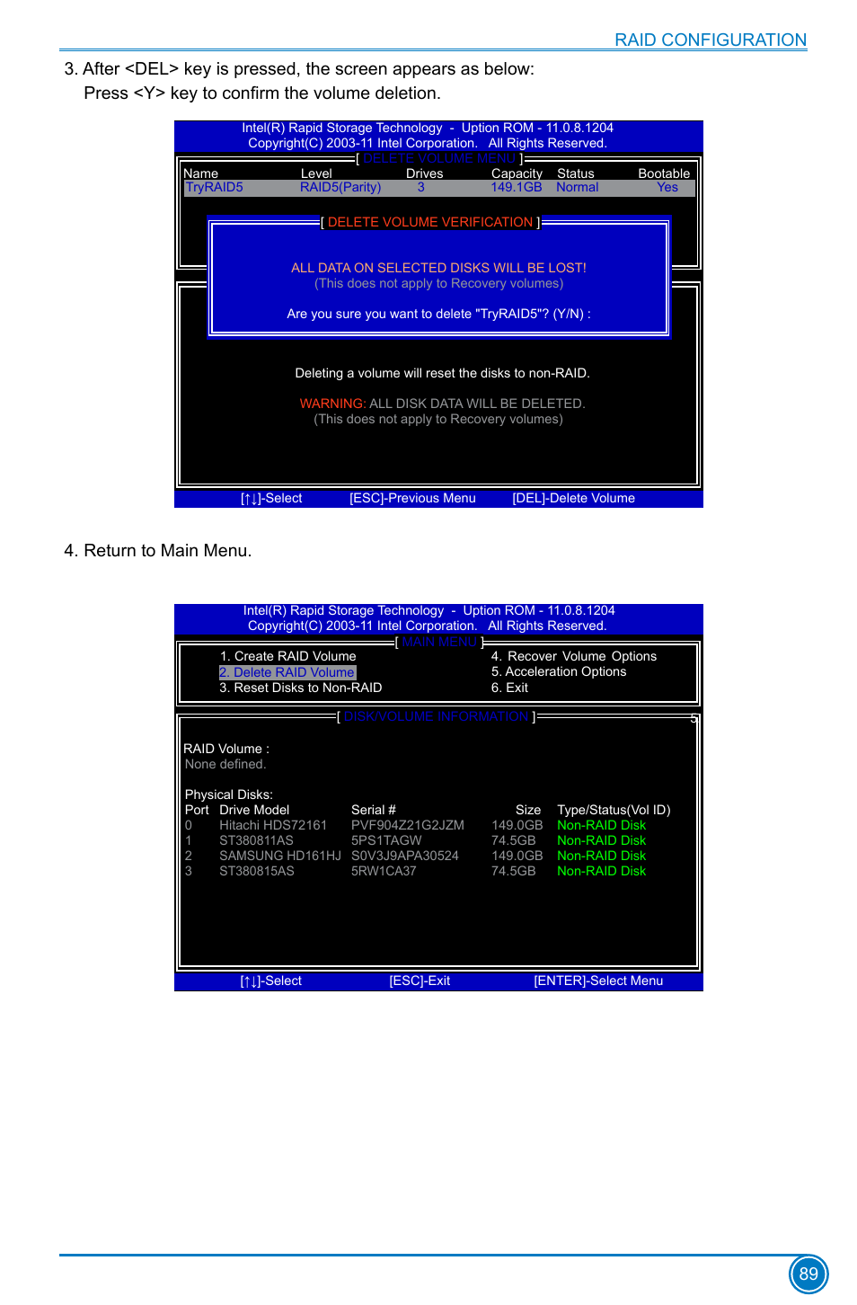 Return to main menu | Foxconn Z75M-S User Manual | Page 96 / 111