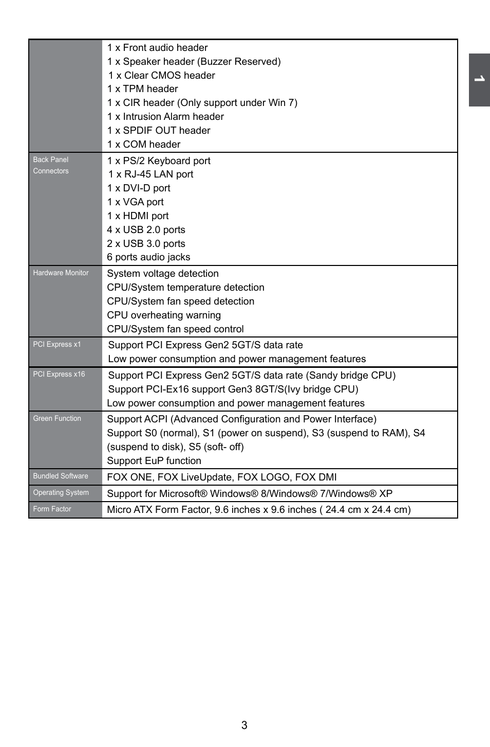 Foxconn Z75M-S User Manual | Page 10 / 110