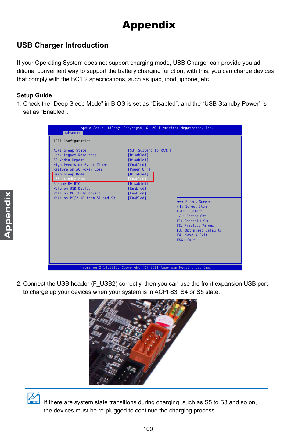 Appendix, Usb charger introduction | Foxconn Z75M-S User Manual | Page 107 / 110