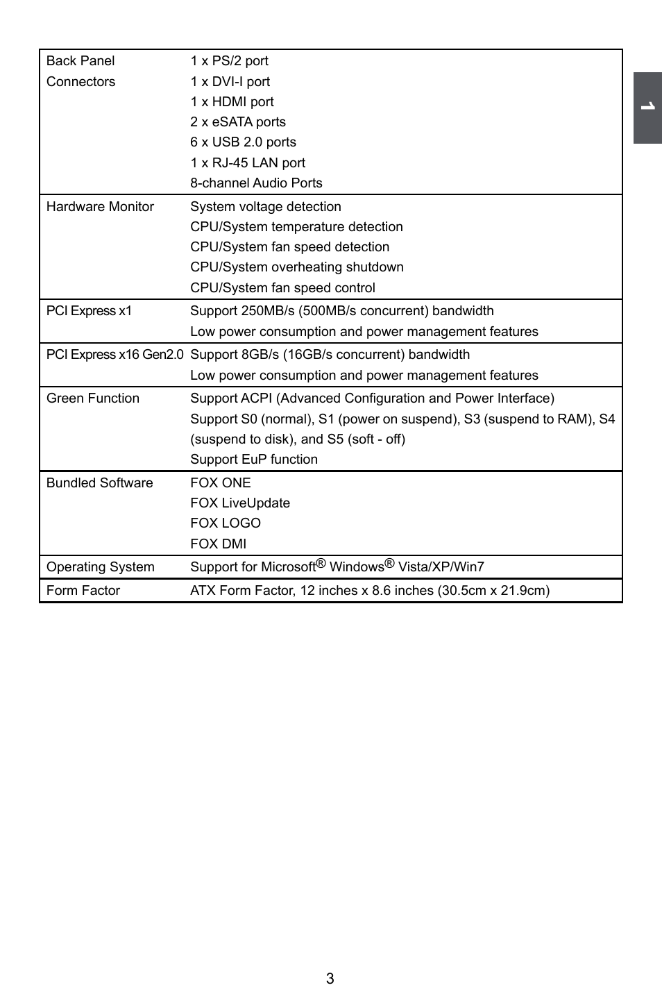 Foxconn H55A User Manual | Page 10 / 73