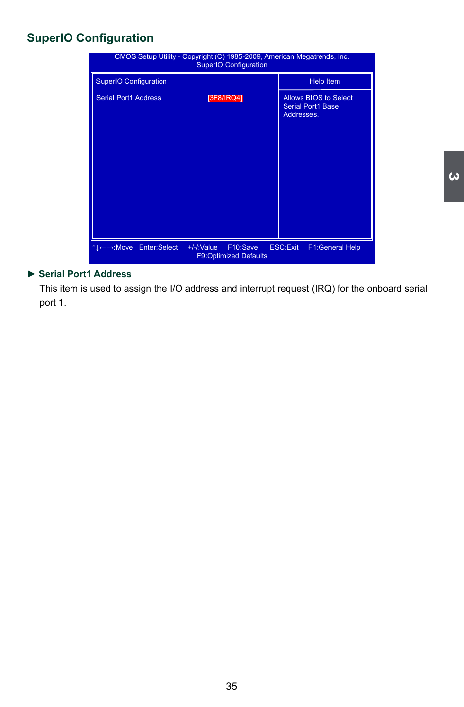 Superio configuration | Foxconn H55A User Manual | Page 42 / 73