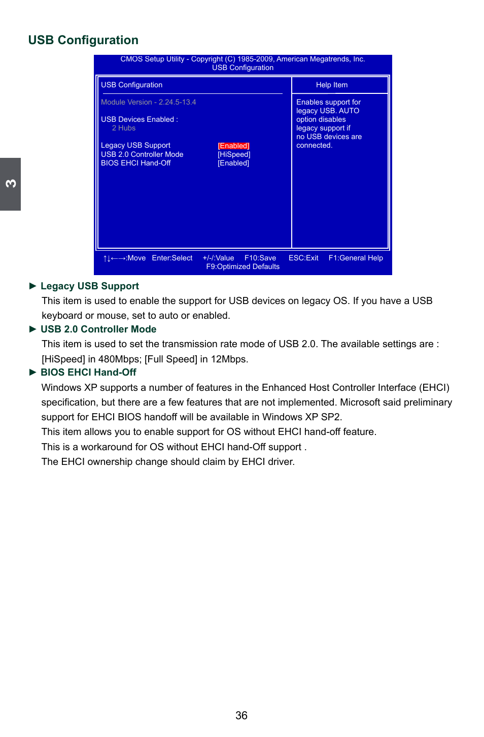 Usb configuration | Foxconn H55A User Manual | Page 43 / 73