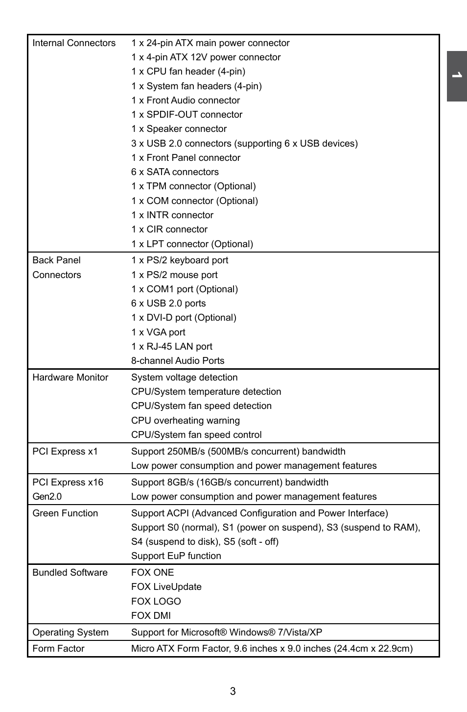 Foxconn H55M-S User Manual | Page 10 / 73