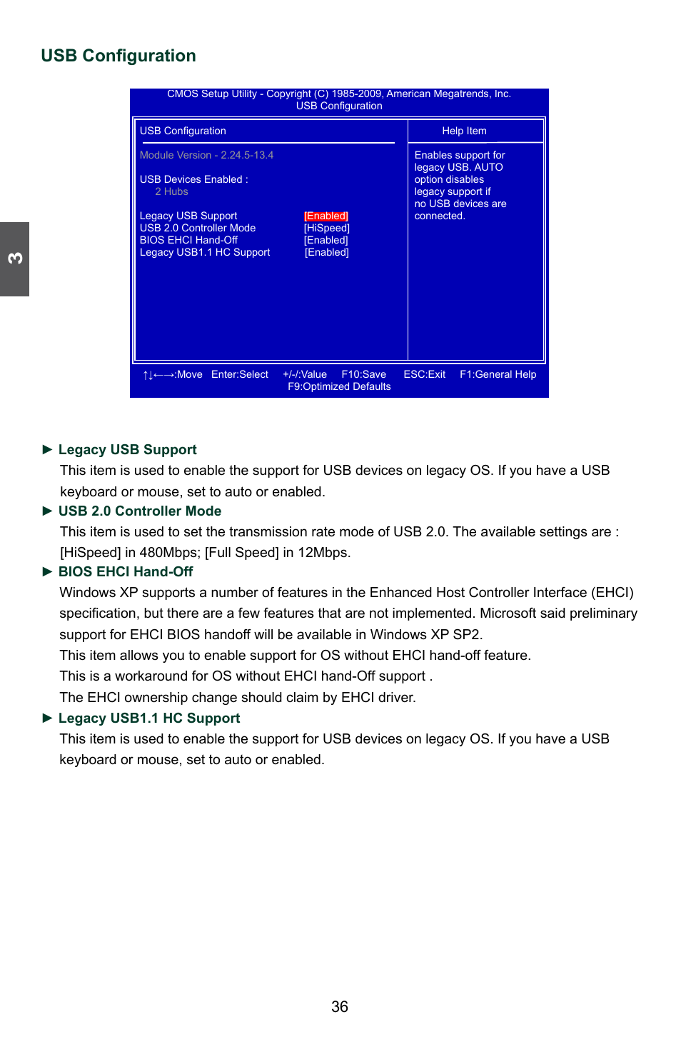 Usb configuration | Foxconn H55M-S User Manual | Page 43 / 73