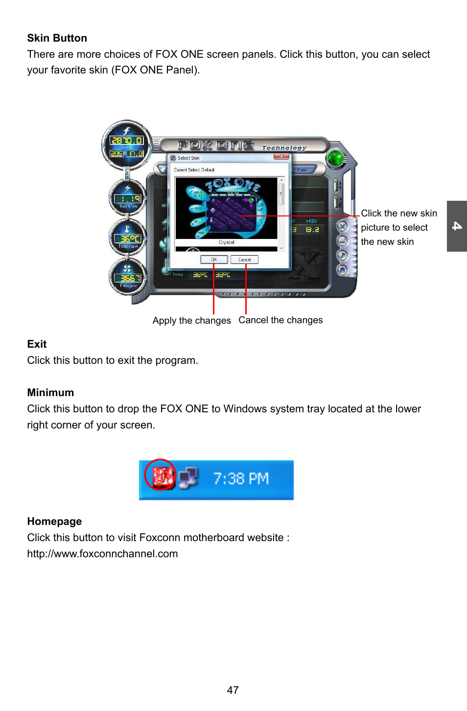 Foxconn H55M-S User Manual | Page 54 / 73